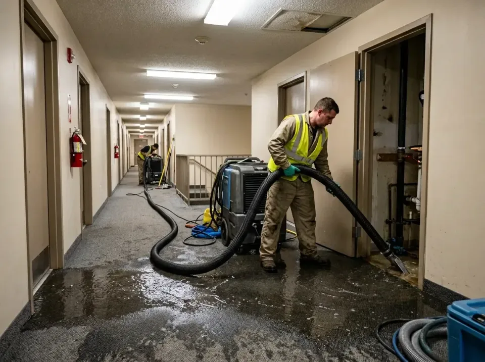 multi-unit-apartment-hallway-f-005 — frequently asked questions, Emergency Burst Pipe Water Extraction & Removal in Milan, TN